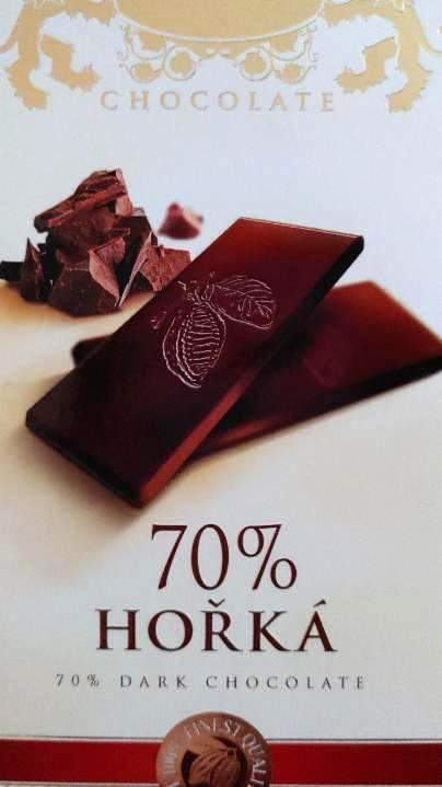 Fotografie - Čokoláda hořká 70% Carla