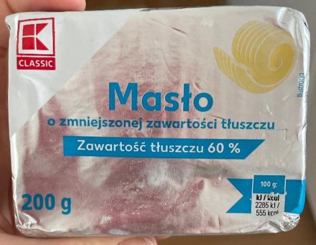 Fotografie - Masło 60% tluszczu K-Classic