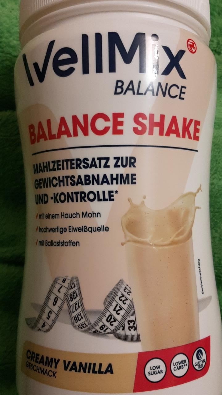 Fotografie - Balance Shake Creamy vanilla WellMix