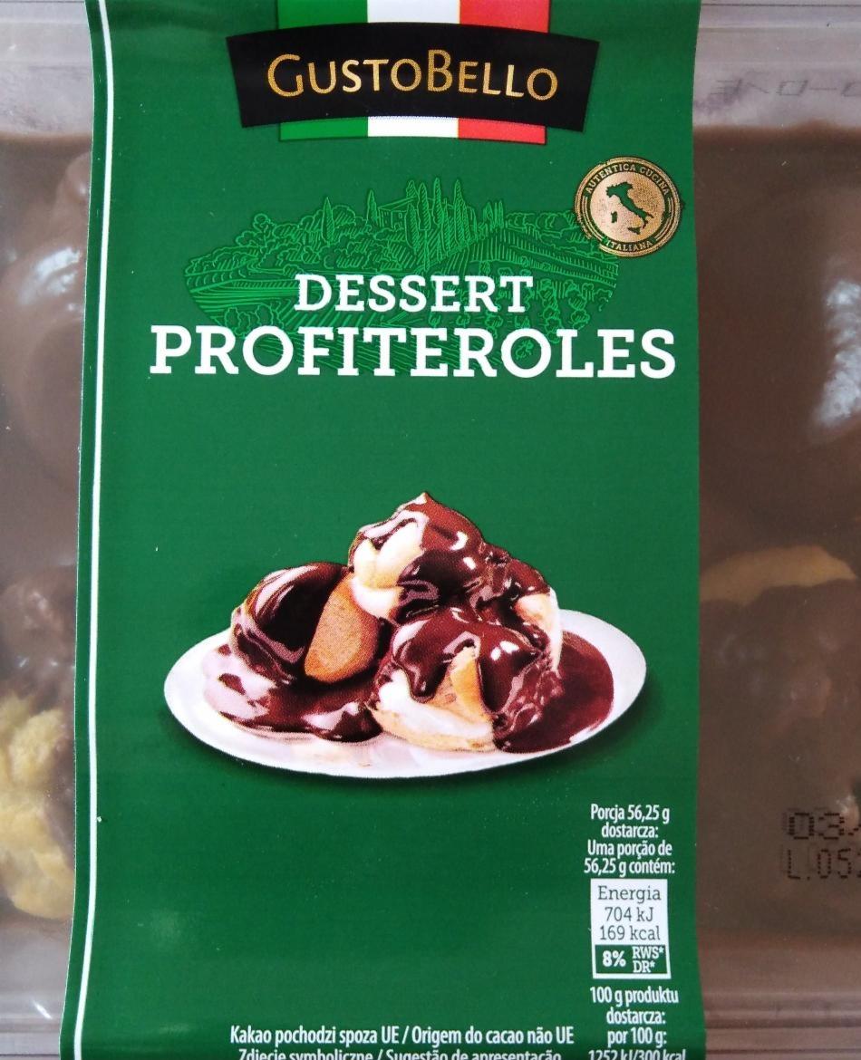 Fotografie - Dessert Profiteroles GustoBello