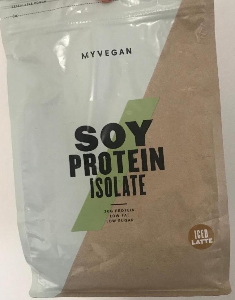Fotografie - Soy Protein Isolate Iced latte MyVegan