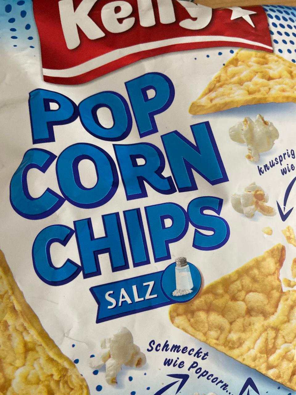 Fotografie - Popcorn Chips Salz Kelly’s