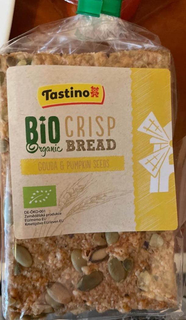 Fotografie - Bio Organic Crisp Bread Gouda & Pumpkin seeds Tastino