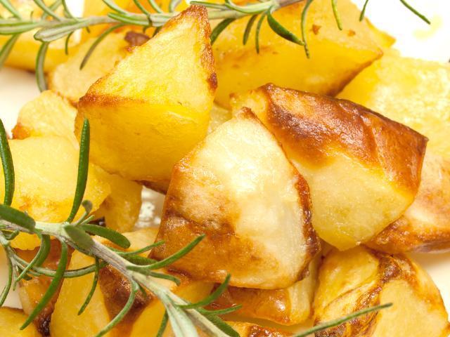 Fotografie - pečené brambory bez tuku