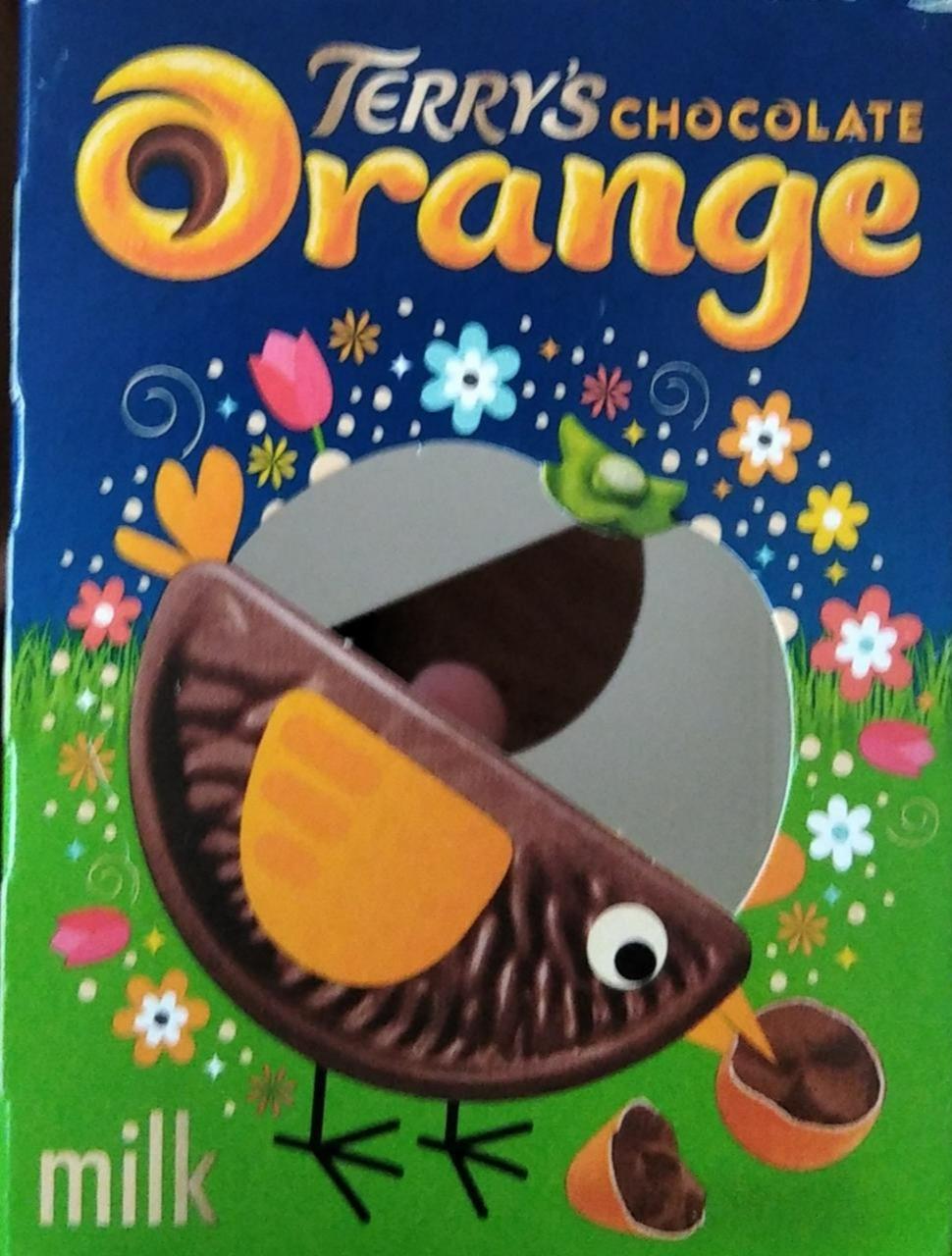 Fotografie - Milk chocolate Orange with crushed mini eggs Terry's
