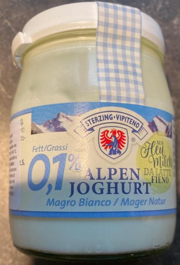 Fotografie - Alpenjoghurt Mager Natur 0,1% fett Sterzing Vipiteno