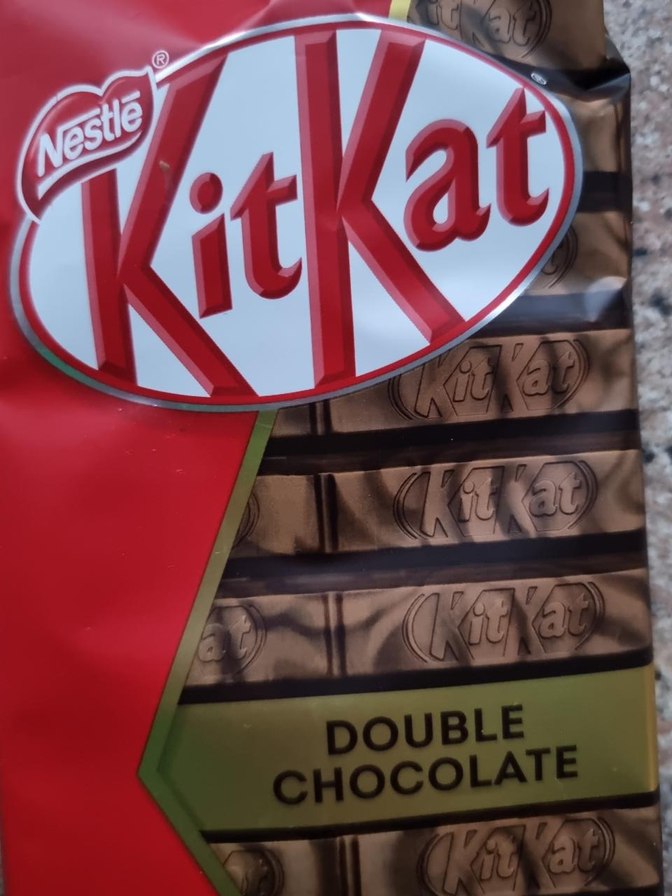 Fotografie - KitKat Double Chocolate Nestlé