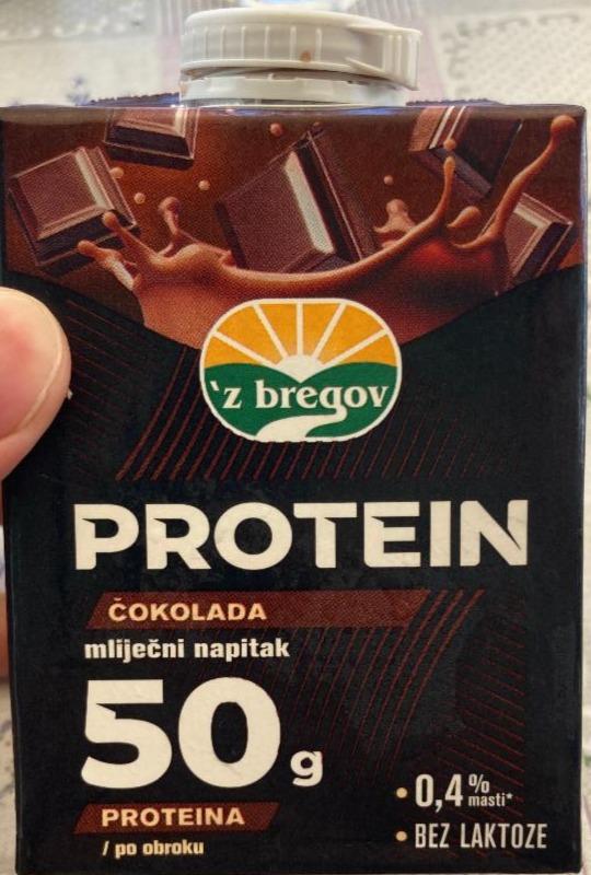 Fotografie - Protein mléko čokoláda Z Bregov