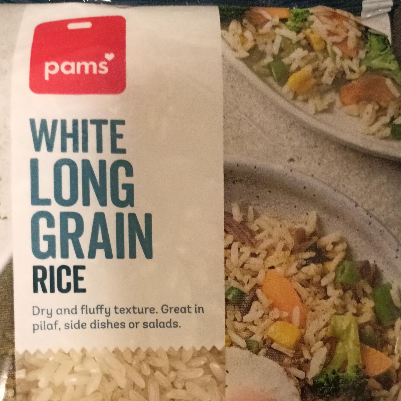 Fotografie - White Long Grain White Rice Pams