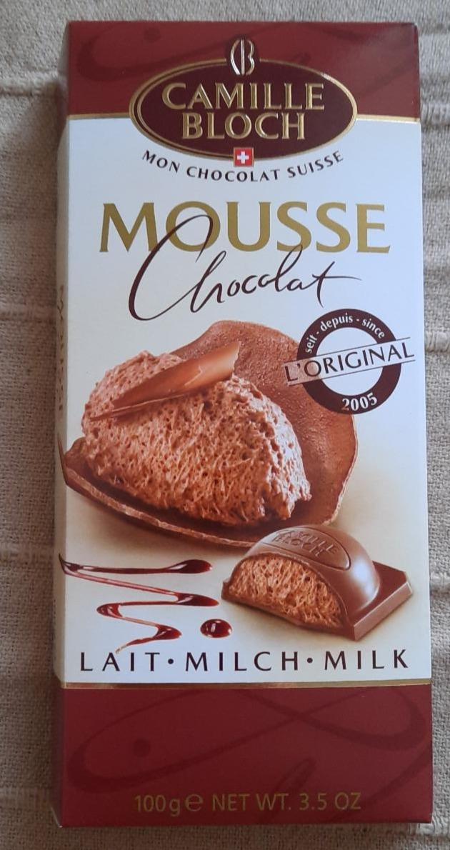 Fotografie - Mousse Chocolat Milch Camille Bloch