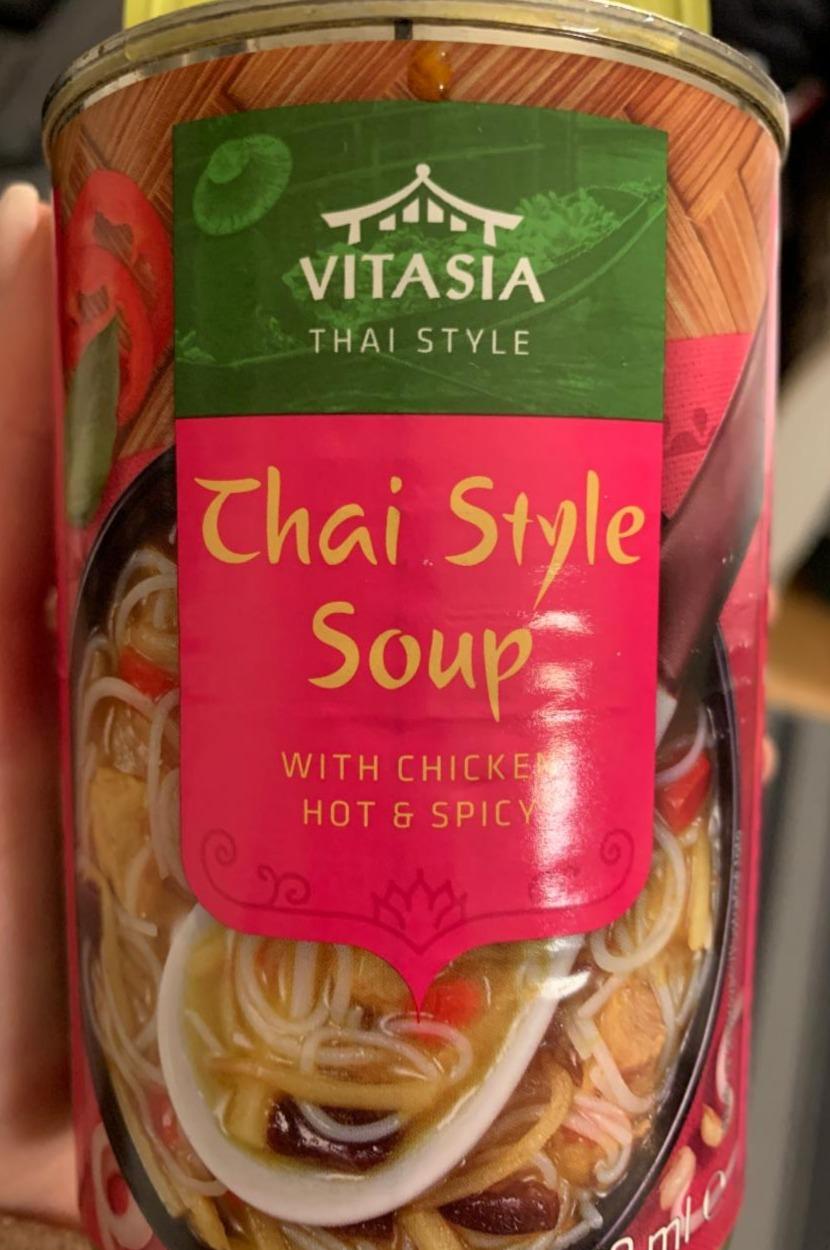 Fotografie - Thai style soup with chicken HOT&SPICY Vitasia