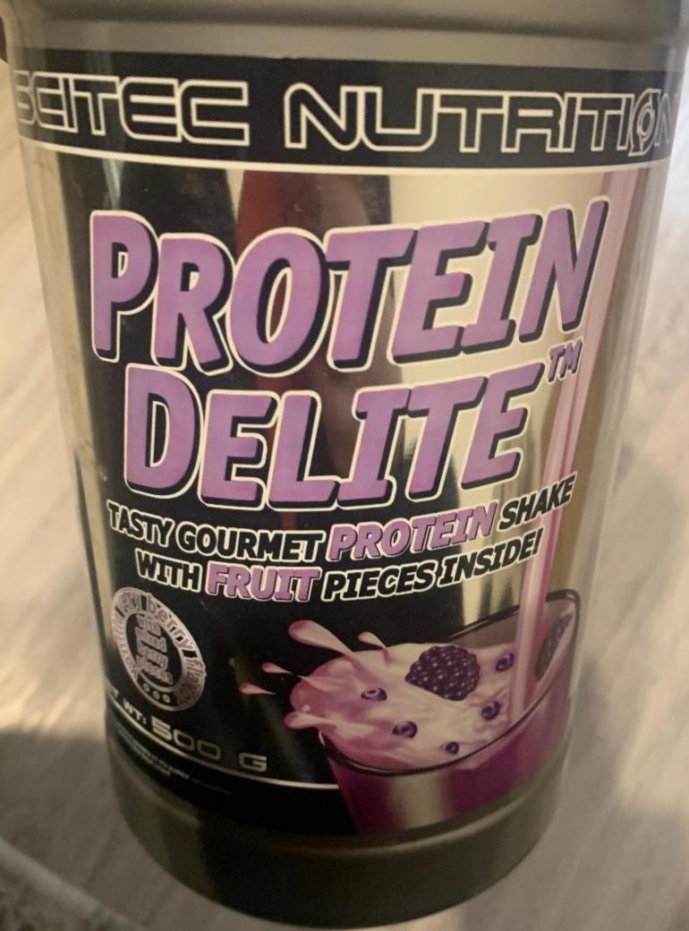 Fotografie - Protein Delite vanilka, lesní směs SciTec Nutrition
