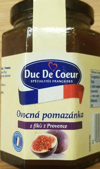 Fotografie - ovocná pomazánka z fíků Duc De Coeur