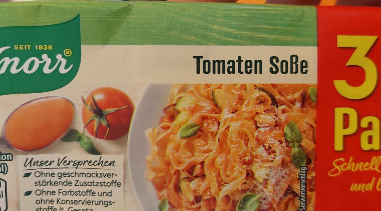 Fotografie - Tomaten Soße Knorr
