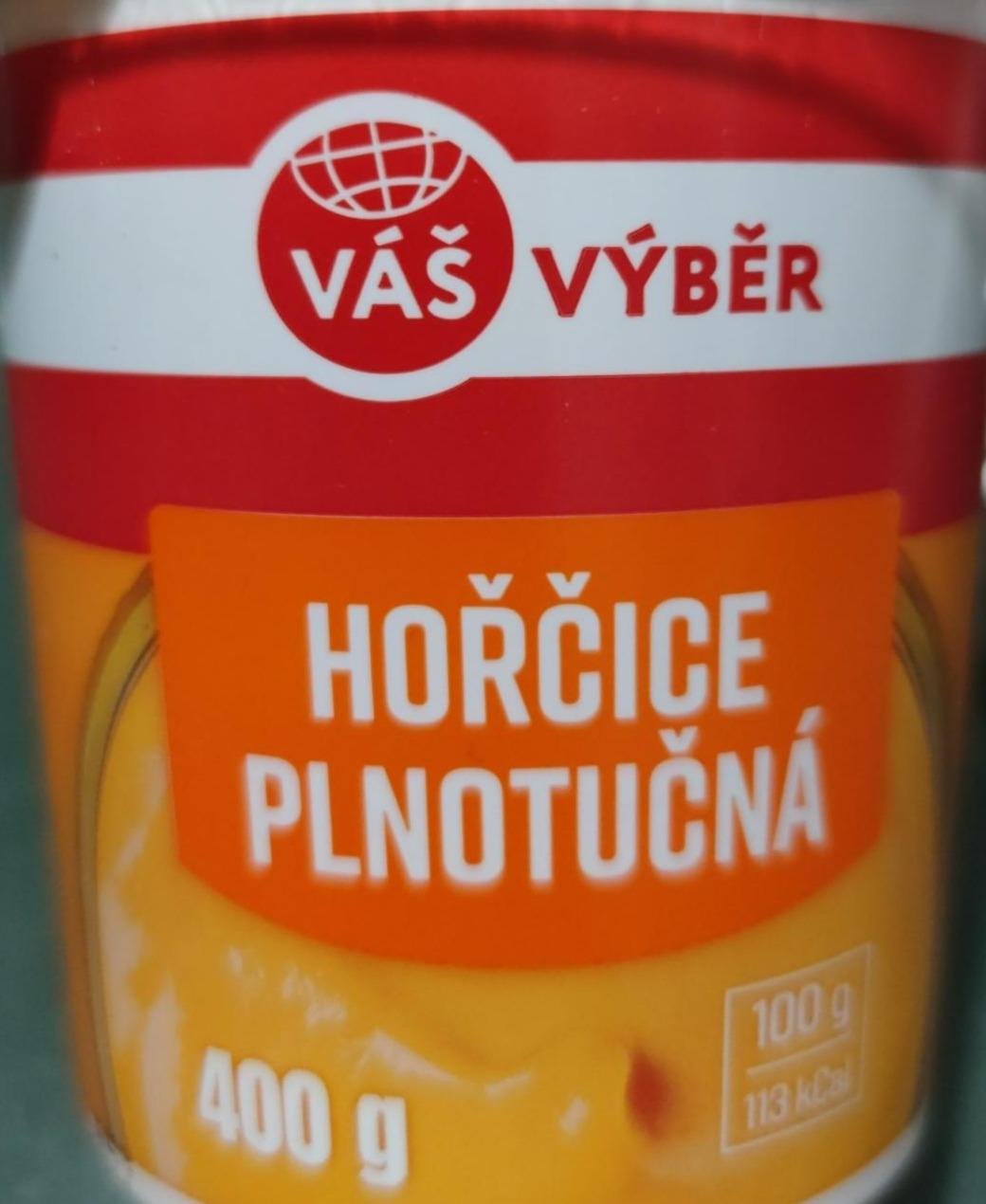 Fotografie - Hořčice plnotučná Váš Výběr