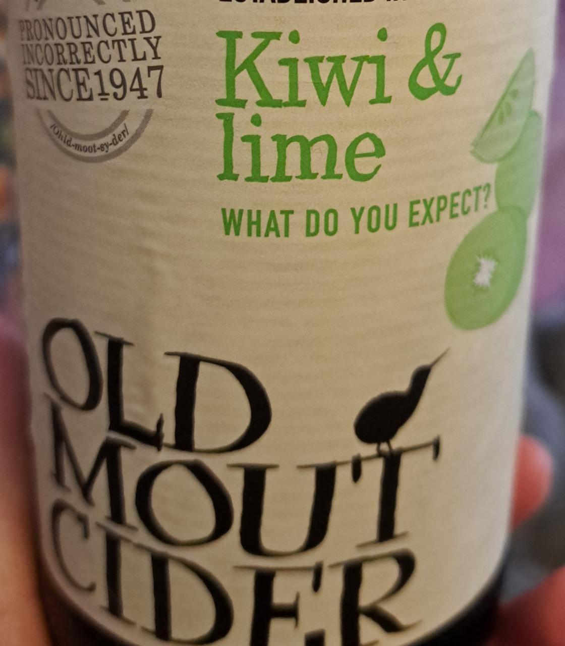 Fotografie - Old Mout Cider Kiwi & Lime