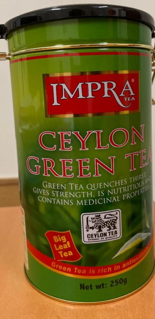 Fotografie - Čaj zelený Ceylon sypaný