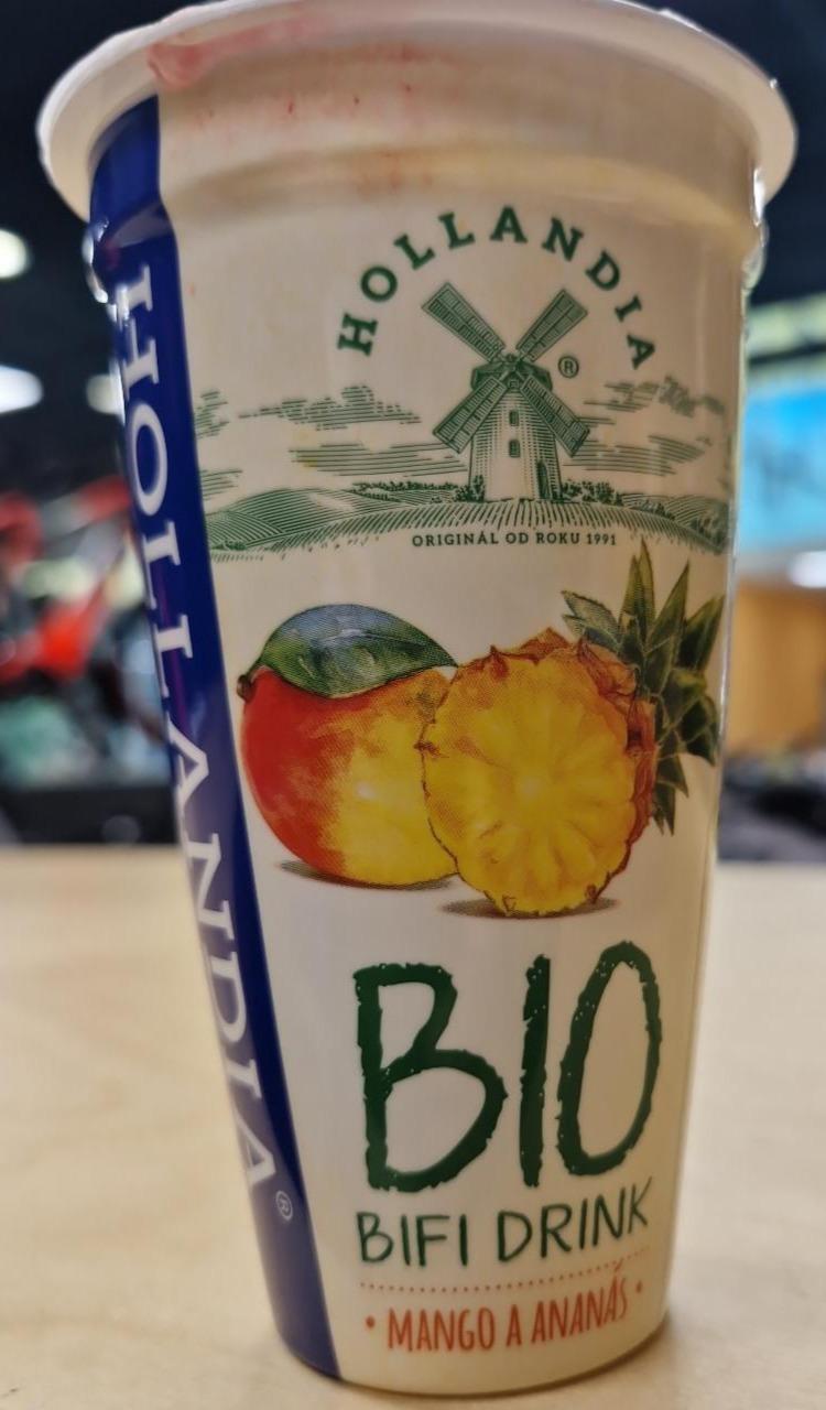 Fotografie - Bio BiFi drink mango a ananas Hollandia