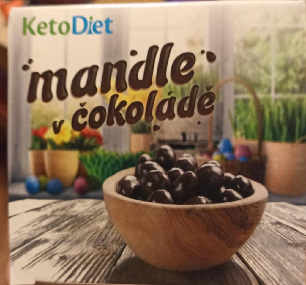 Fotografie - Mandle v čokoládě KetoDiet 