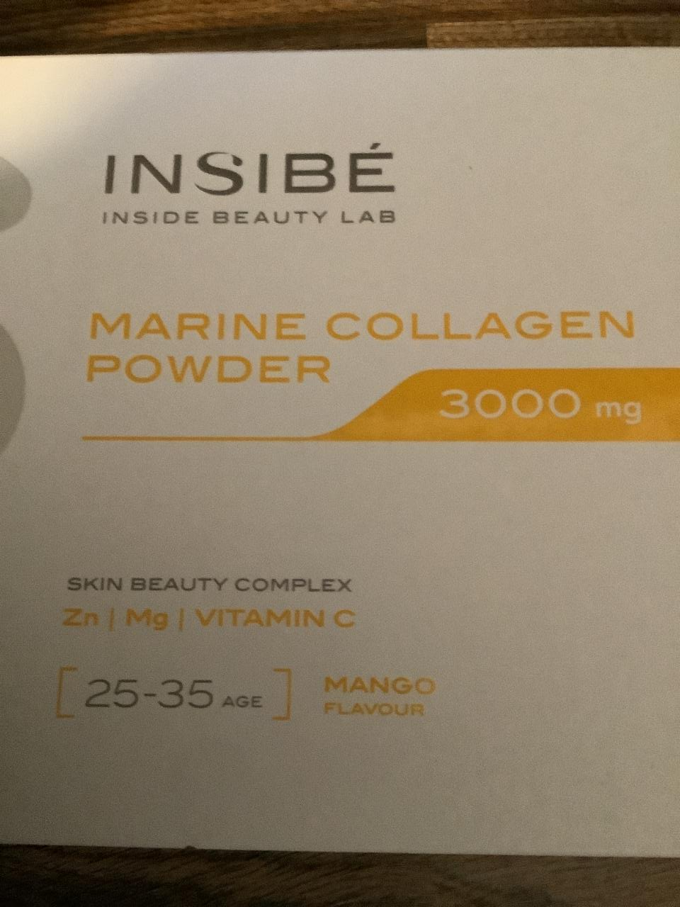 Fotografie - Marine collagen powder Insibé