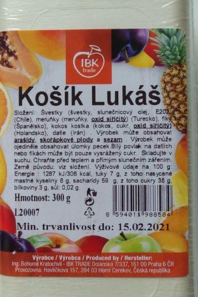 Fotografie - Košík Lukáš IBK trade