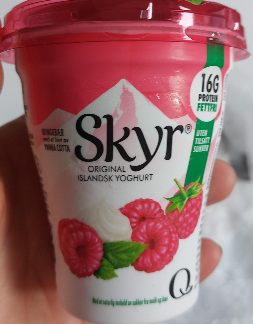 Fotografie - Original Island Yoghurt Bringebær Panna Cotta Skyr