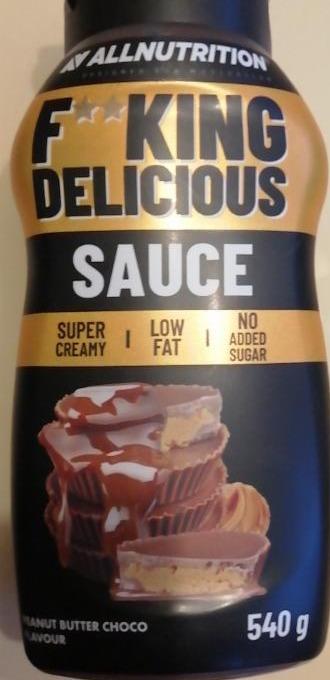 Fotografie - F**King delicious sauce, peanut butter choco Allnutrition