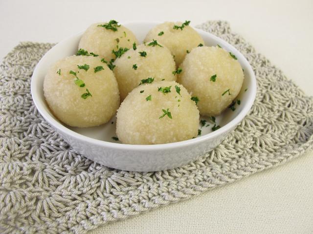 Fotografie - špaldové bramborové knedlíky