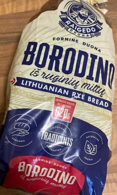 Fotografie - Borodino Lithuanian rye bread Raigedo