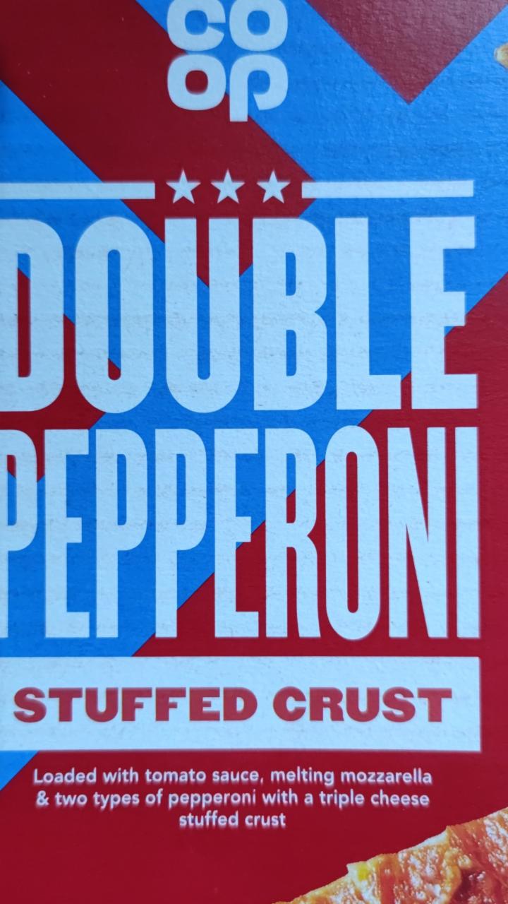 Fotografie - Double Pepperoni Stuffed Crust Pizza Co-op