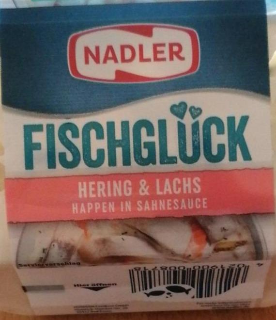 Fotografie - Fischgluck Hering & Lachs Happen in Sahnesauce Nadler