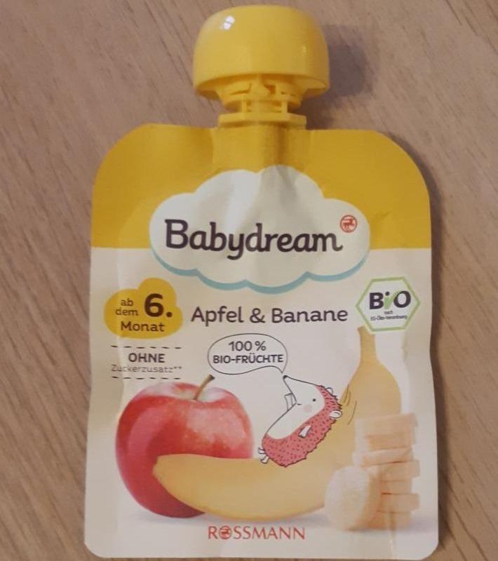 Fotografie - Apfel & Banane 100% bio-früchte Bio Babydream