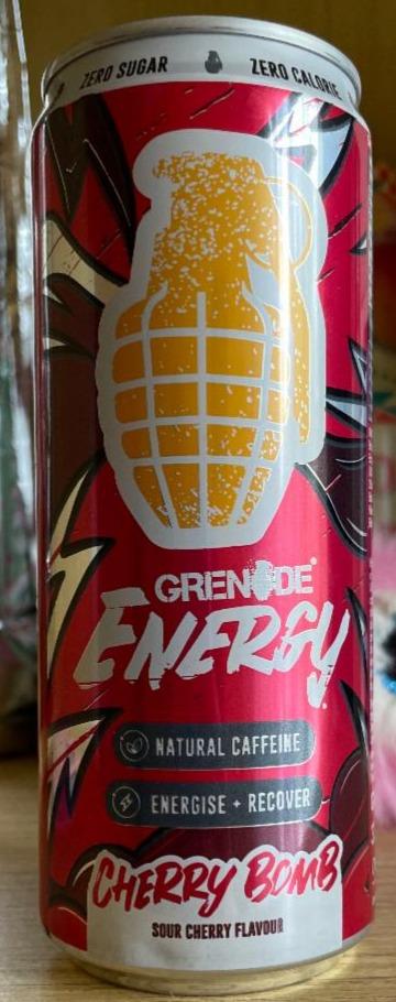 Fotografie - Energy Drink Cherry Bomb Grenade