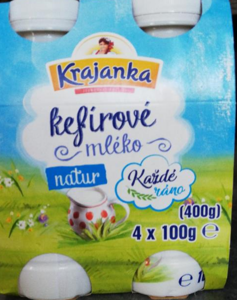Fotografie - Kefírové mléko natur Každé ráno Krajanka
