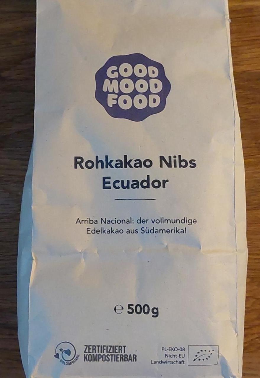 Fotografie - Bio Rohkakao Nibs Ecuador Good Mood Food