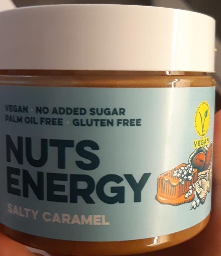 Fotografie - Nuts Energy salty caramel Bombus