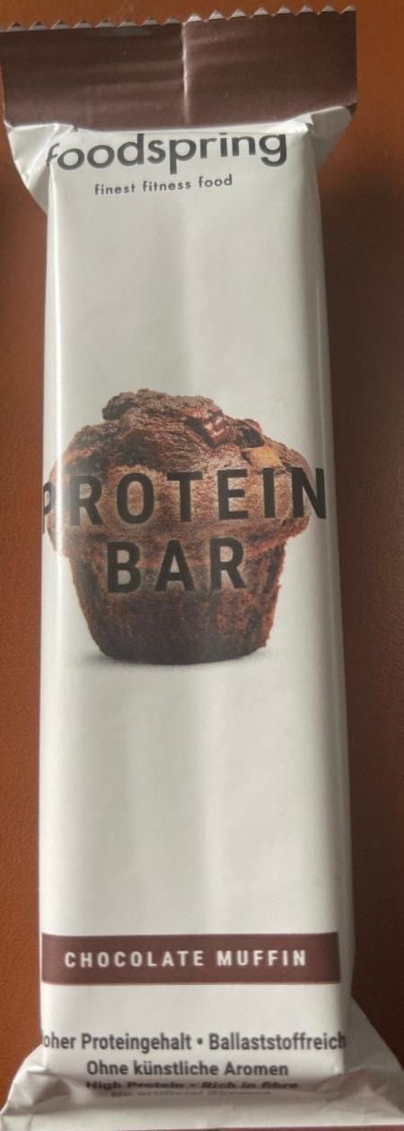Fotografie - Protein Bar Chocolate Muffin Foodspring