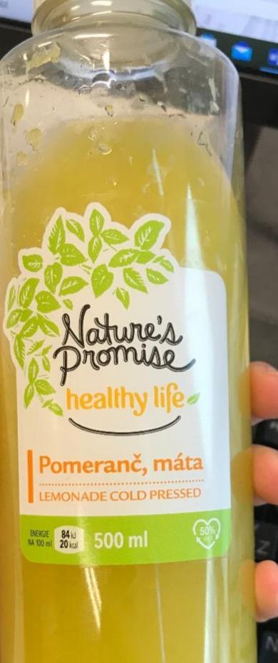 Fotografie - Healthy life pomeranč, máta Nature's Promise