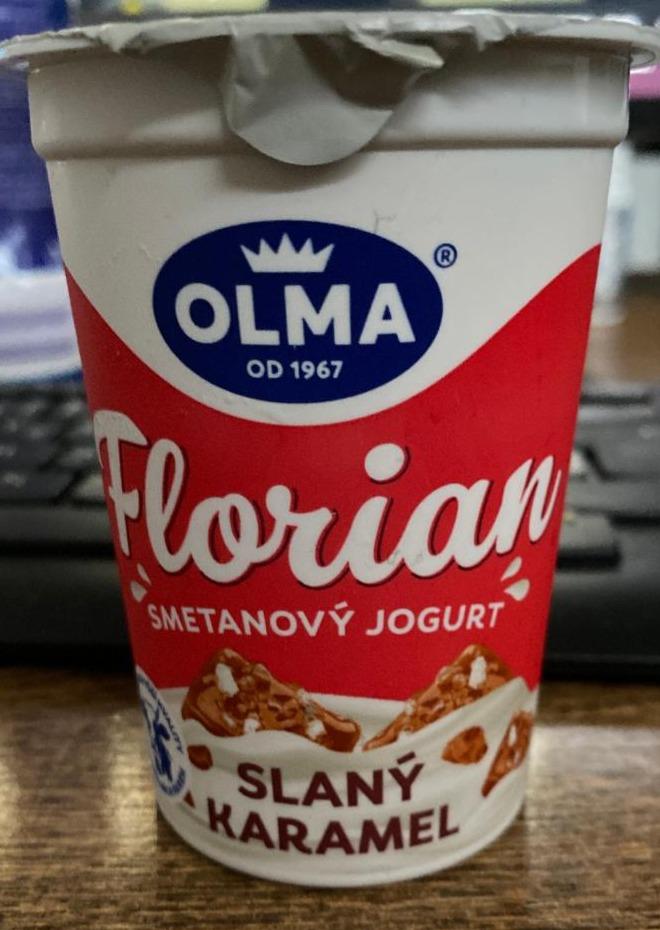 Fotografie - Florian smetanový jogurt Slaný karamel Olma