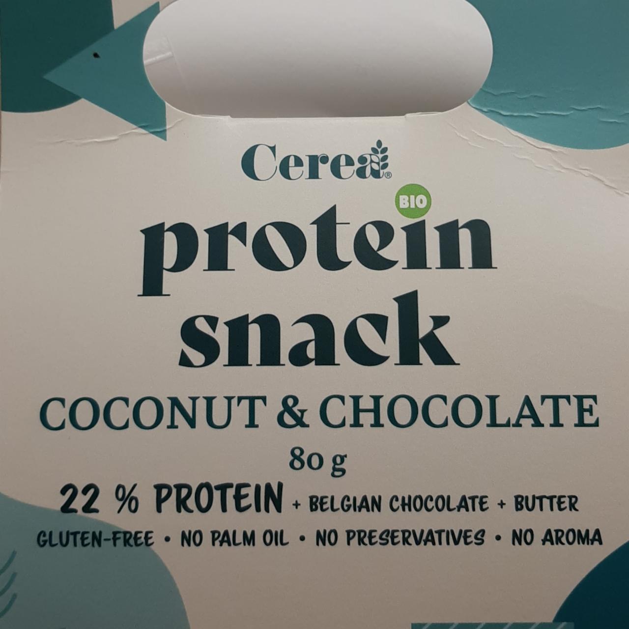 Fotografie - Protein snack coconut&chocolate Cerea