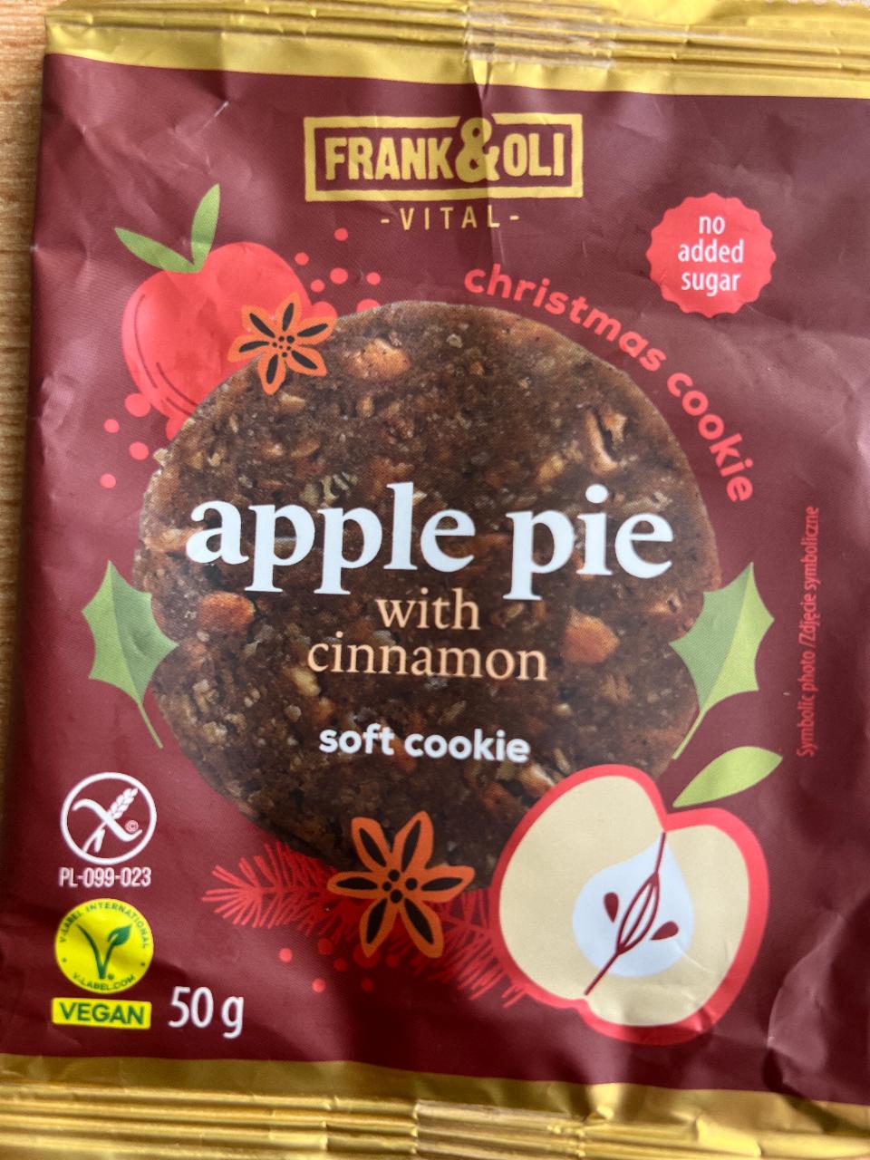 Fotografie - Apple pie with cinnamon Soft cookie Frank&Oli