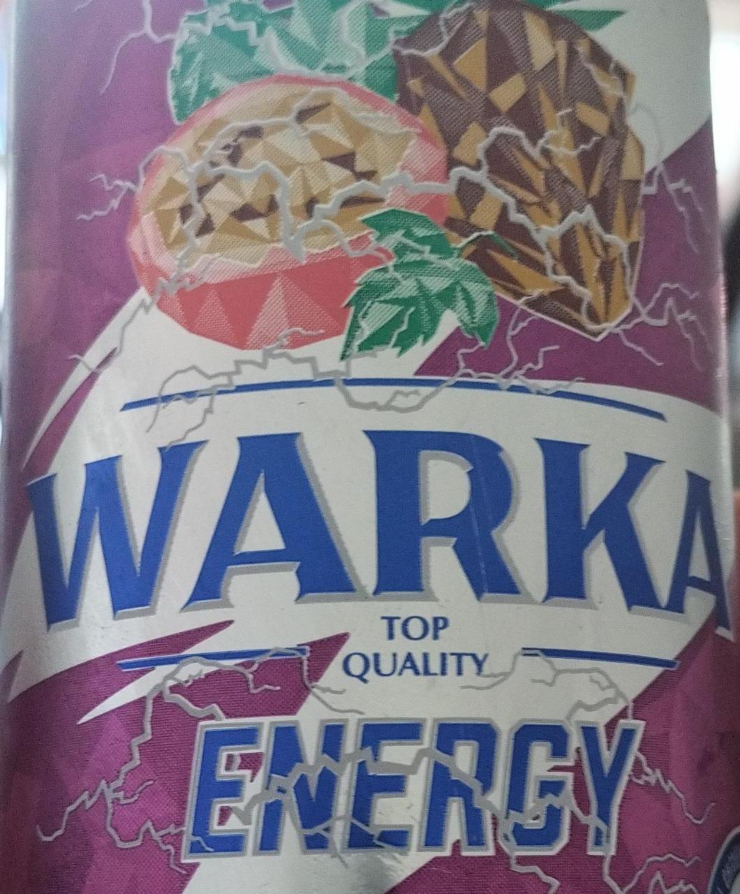 Fotografie - Energy 0,0% ananas i marakuja Warka