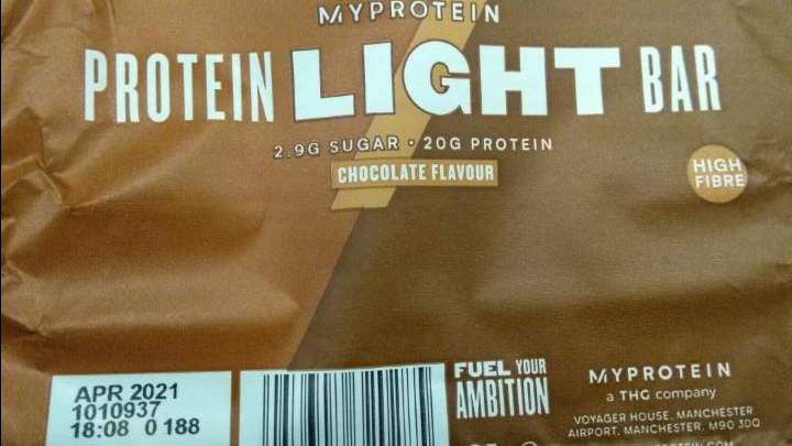 Fotografie - Protein Light Bar chocolate flavour Myprotein