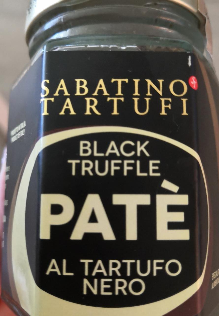 Fotografie - Černé lanýžové paté Black truffle paté Sabatino Tartufi