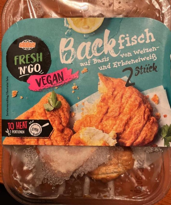 Fotografie - FRESH 'N' GO Vegan Back Fisch Globus