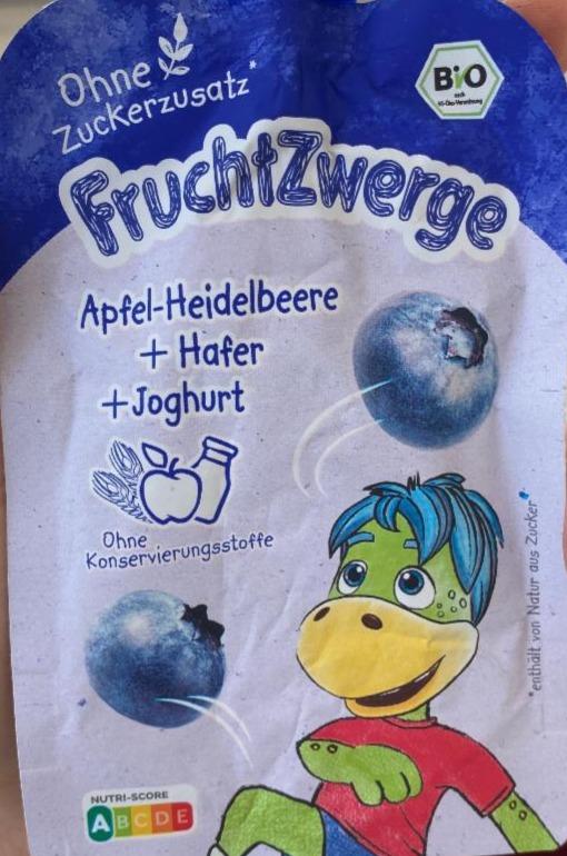 Fotografie - Apfel-Heidelbeere + Hafer + Joghurt FruchtZwerge