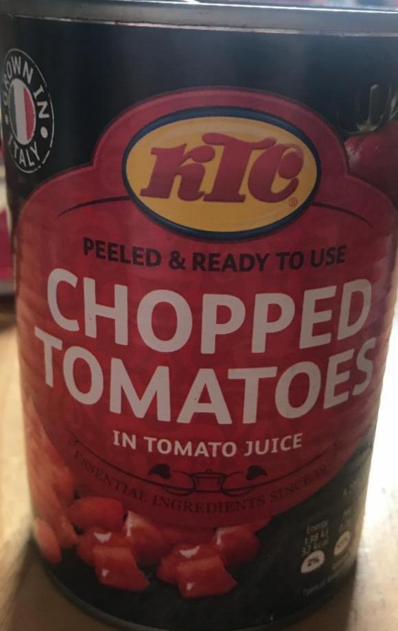 Fotografie - Chopped tomatoes in tomato juice KTC