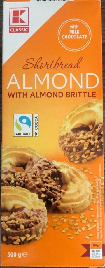 Fotografie - Shortbread Almond with Almond Brittle K-Classic