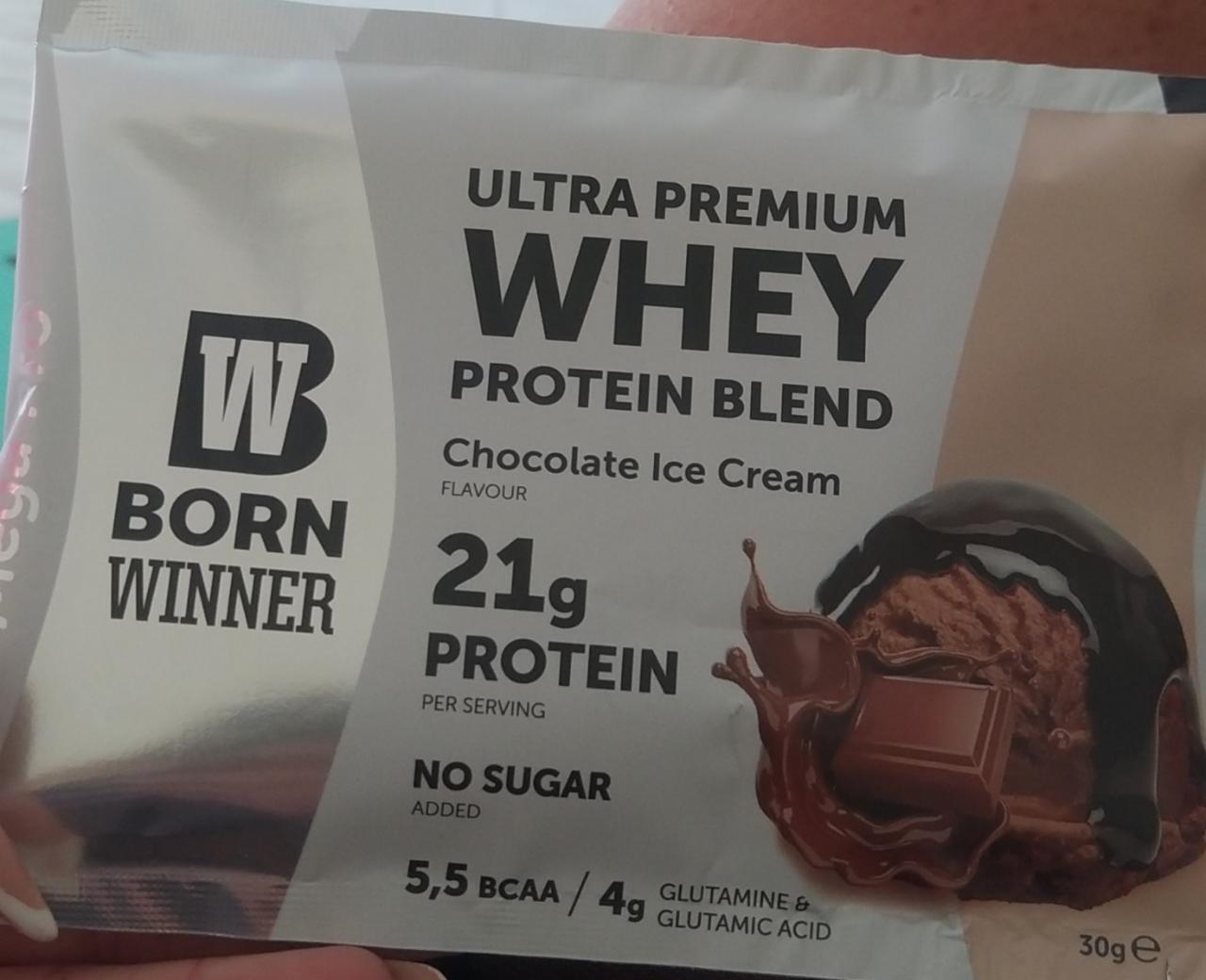 Fotografie - Ultra premium whey protein blend Chocolate ice cream