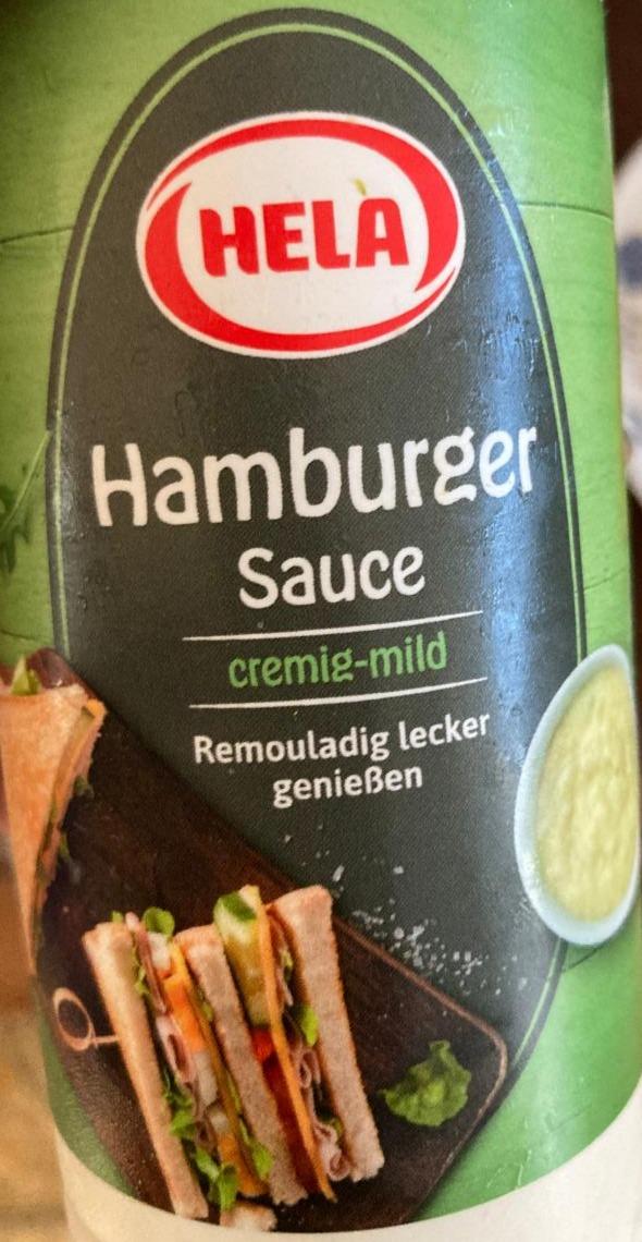 Fotografie - Hamburger sauce Cremig-mild Hela